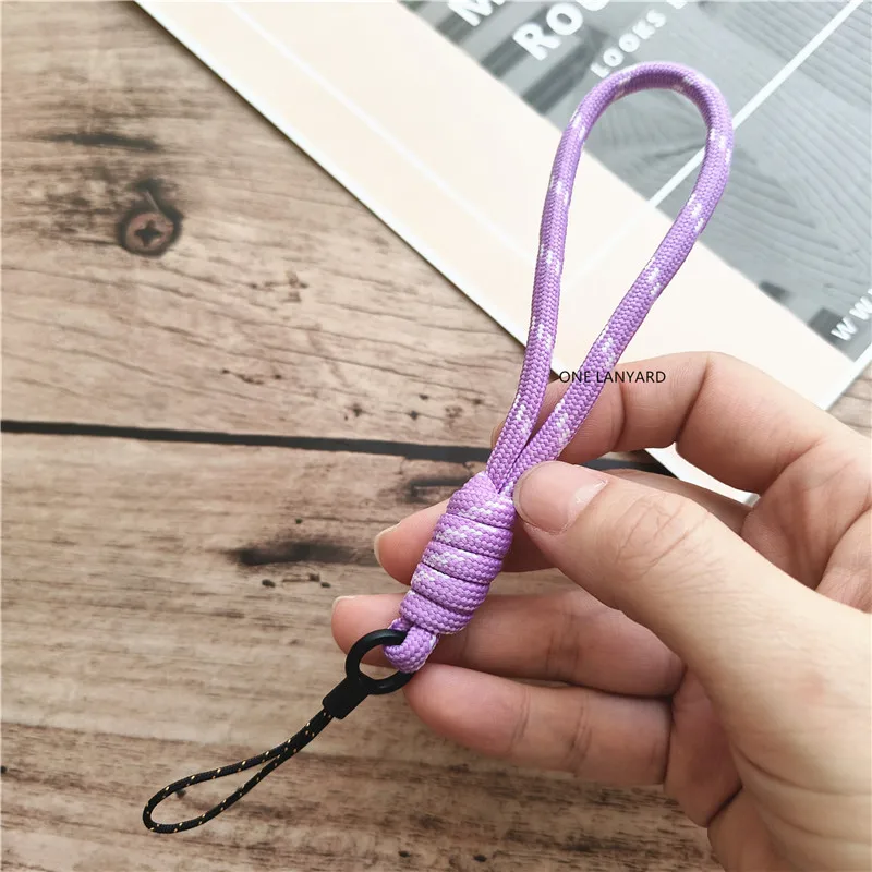 Handmade Nylon Keychain Lanyard, Mobile Phone Accessories